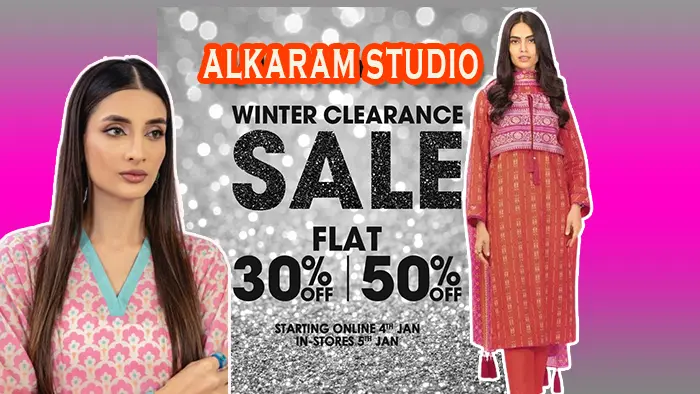 Alkaram Studio Sale June 2024 Flat 30 & 40% OFF With Price