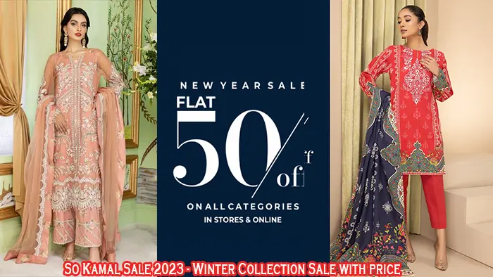 So Kamal Sale 2024 - Best Winter Collection Sale with price