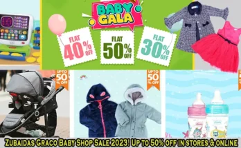 Zubaidas Graco Baby Shop Sale 2023! Up to 50% off discount on all items