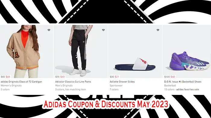 Adidas Coupon & Discounts May 2023