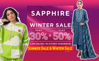 Sapphire Summer Sale! 70% Off Unstitched Lawn 2024