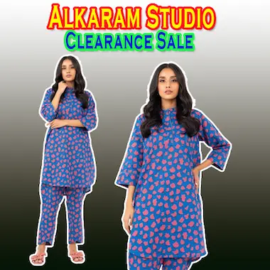 Alkaram Studio Sale January 2024 Flat 30 & 40% OFF With Price